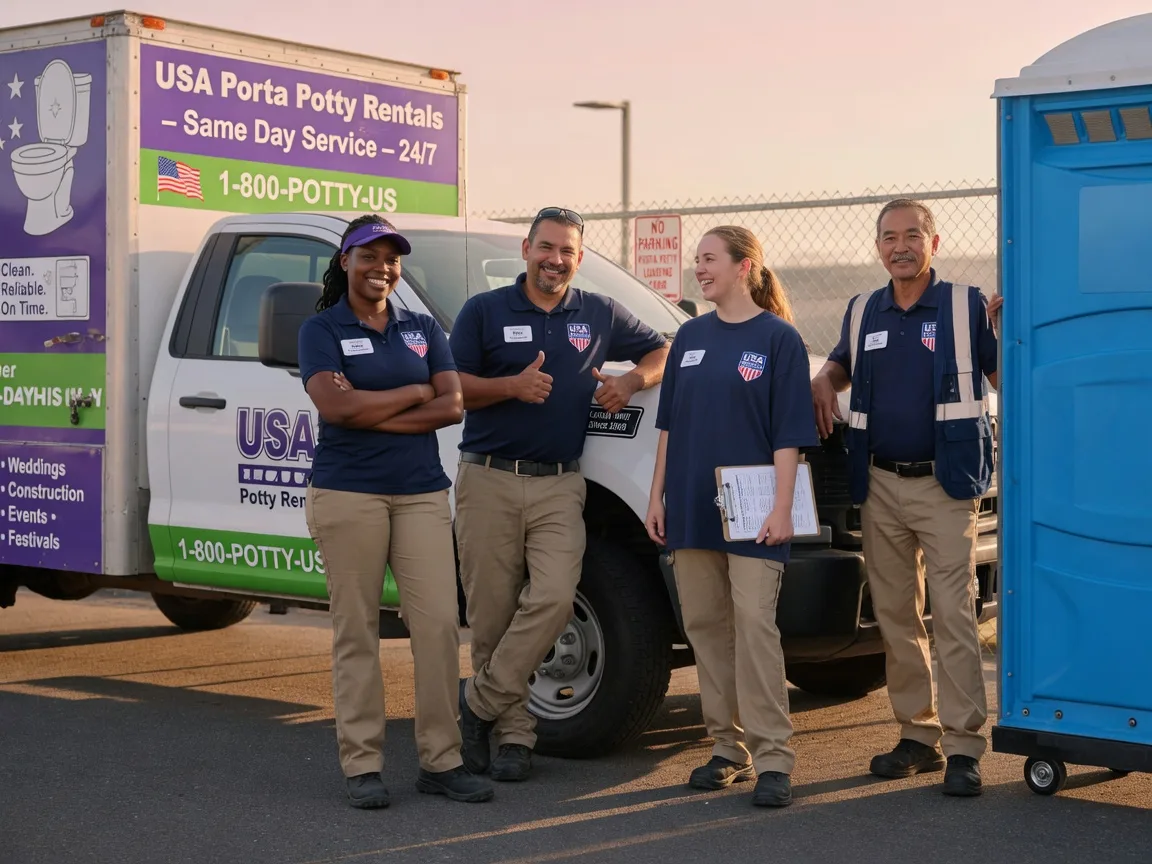 Porta Potty Rental company in Greenview, IL